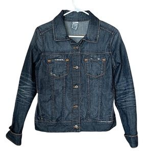 Easy Money denim jacket.